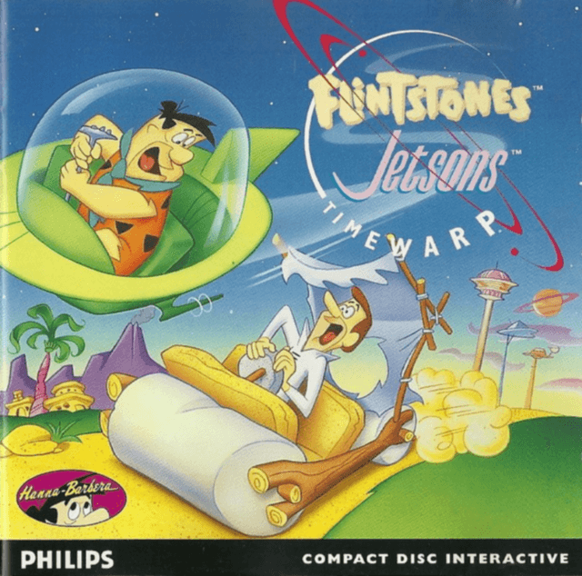 The Flintstones & The Jetsons: Time Warp box art for CD-i